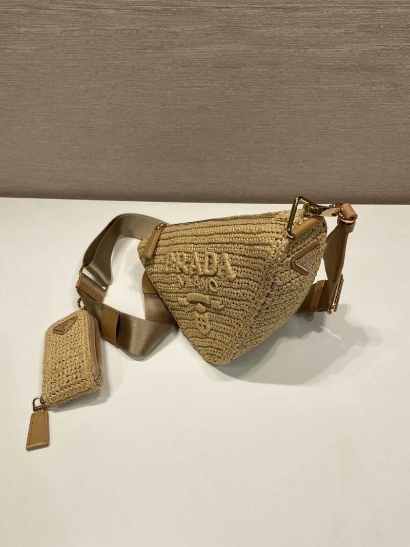 Pra*a triangle pouch
